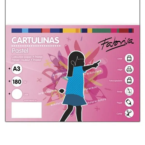 Cards Fabrisa White (4 Units)