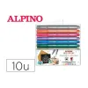 Tussisetti Alpino Monivärinen Metallinen 10 osaa