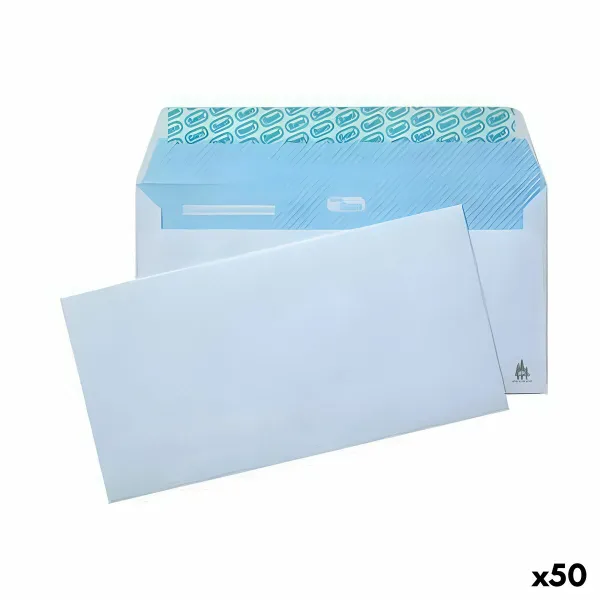 Aploksnes Sam OPEN-176 Balts 12 x 17,6 cm 10 Daudzums (50 gb.)