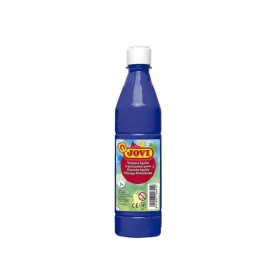 Tempera Jovi Dark blue 500 ml (12 Units)
