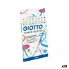 Flomasteru Komplekts Giotto Turbo Glitter Daudzkrāsains (10 gb.)