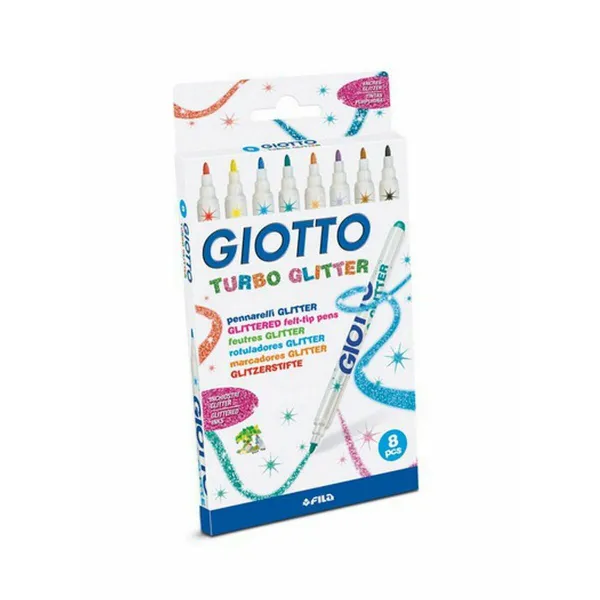Tussisetti Giotto Turbo Glitter Monivärinen (10 osaa)