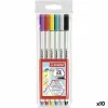Žymeklių rinkinys Stabilo Pen 68 Brush Spalvotas (10 vnt.)