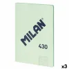 Notebook Milan 430 Green A4 48 Sheets (3 Units)