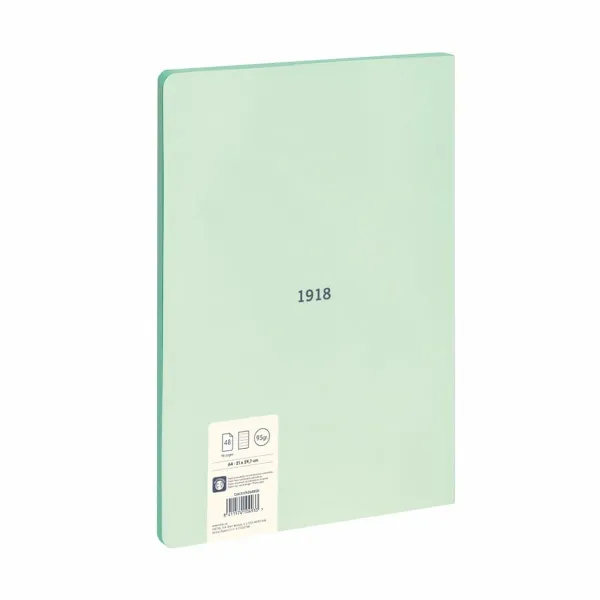 Notebook Milan 430 Green A4 48 Sheets (3 Units)