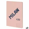 Notebook Milan 430 Pink A4 48 Sheets (3 Units)