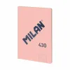 Notebook Milan 430 Pink A4 48 Sheets (3 Units)