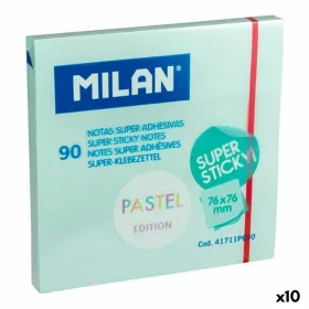 Sticky Notes Milan Pastel Blue 76 x 76 mm (10 Units)