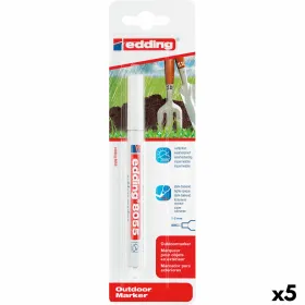 Nuolatinis žymeklis Edding 8055 Balta 1-2 mm (5 vnt.)