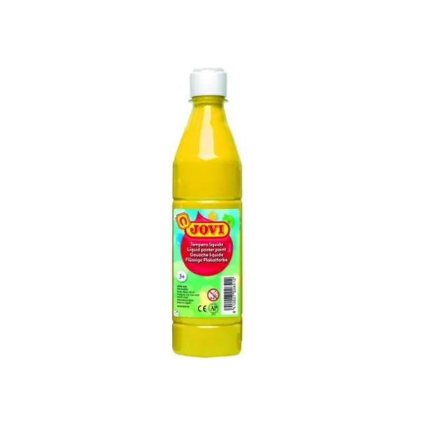 Tempera Jovi Keltainen 500 ml (12 osaa)