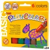Kiinteä tempera Playcolor Basic One Monivärinen (24 osaa)