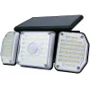 Solar Plastic Wall Lamp 2W SMD 3 head with PIR