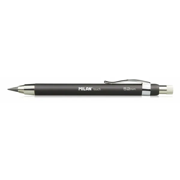 Механический карандаш Milan Touch Чёрный 5,2 mm (6 штук)