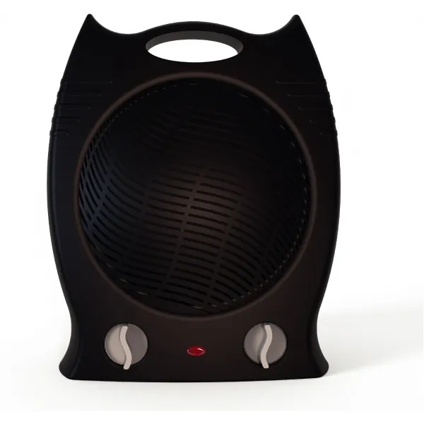Portable Fan Heater 2000W Black