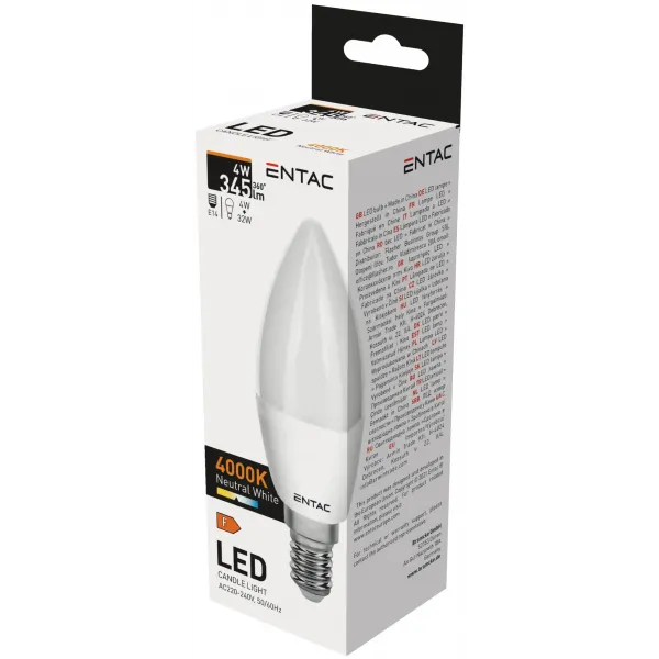 LED Candle E14 4W NW