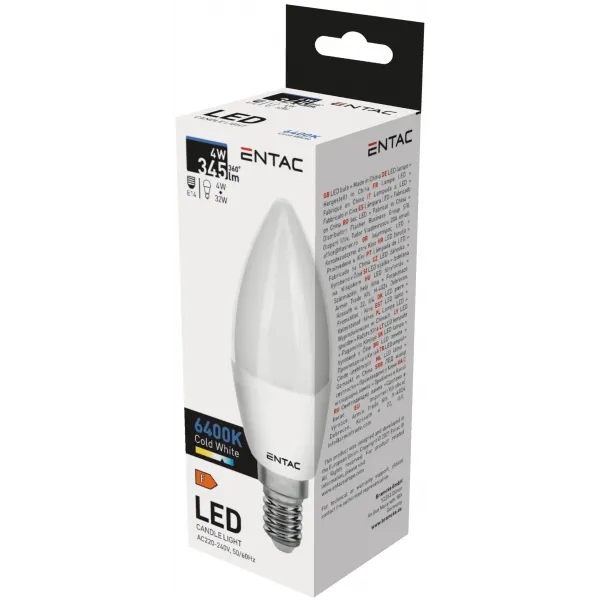 LED Candle E14 4W CW
