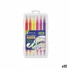 Žymeklių rinkinys Bismark LETTERING Spalvotas 12 Dalys (12 vnt.)