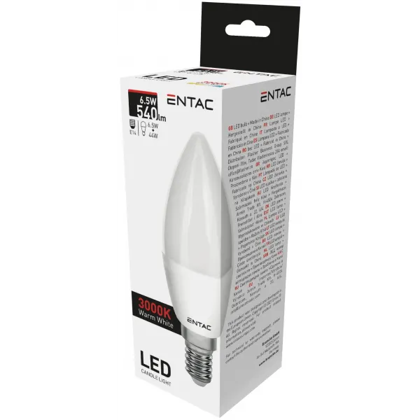 LED Candle E14 6,5W WW