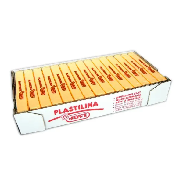 Modelling clay Jovi Yellow 150 g 15 Pieces (4 Units)