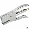 Stapler Kores Silver 7,5 X 14,5 X 2 cm Pliers (12 Units)