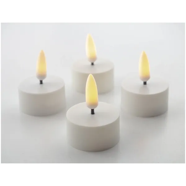 Tea Candle WW Flickering White 3.6x4.3cm CR2032 incl.