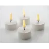 Tea Candle WW Flickering White 3.6x4.3cm CR2032 incl.