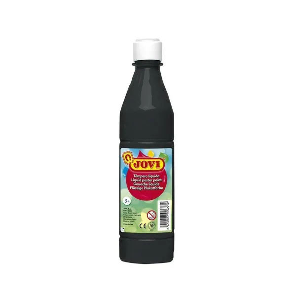 tempera Jovi Melns 500 ml (12 gb.)