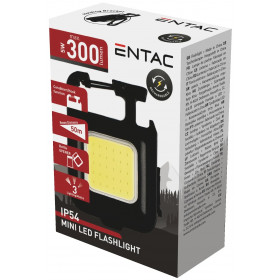 Entac Mini Cube Keychain Rechargeable 200mAh Flashlight
