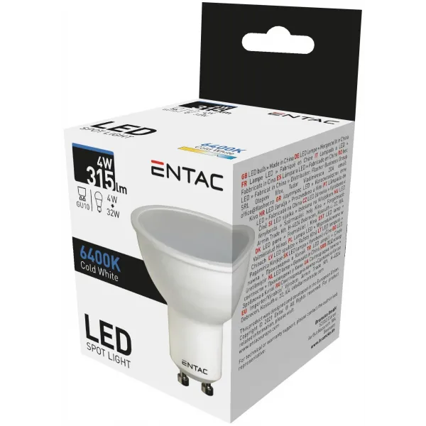 LED Spot Wide Angle GU10 4W CW