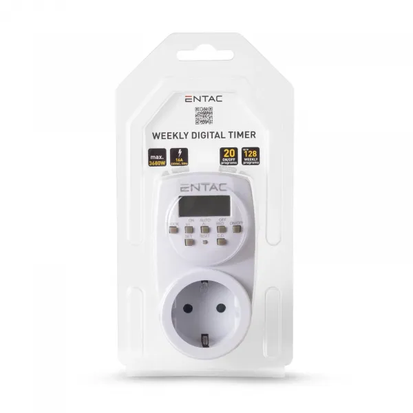 Digital Timer 7 days 128 programs