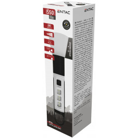 Entac Flashlight Battery Powered, Zoomable, with Detachable Strip