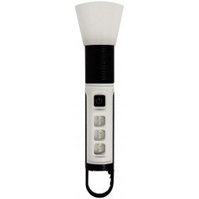 Entac Flashlight Battery Powered, Zoomable, with Detachable Strip