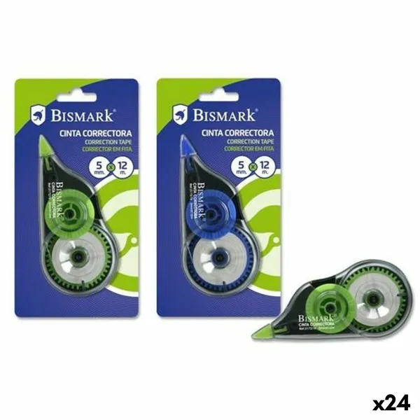 Корректирующая лента Bismark 5 mm 12 m (24 штук)