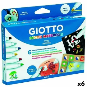 Tussisetti Giotto Monivärinen 6 Kappaletta (6 osaa)