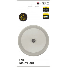 Entac Night Light 0.5W Round WW White