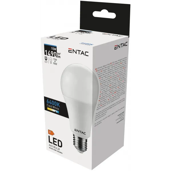 LED Globe E27 15W CW