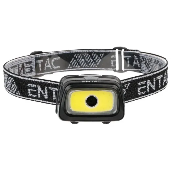 Entac Headlamp 5+3W 3xAAA Black