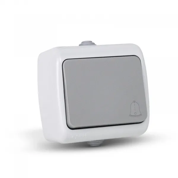 Stephan surface mounted doorbell switch IP54
