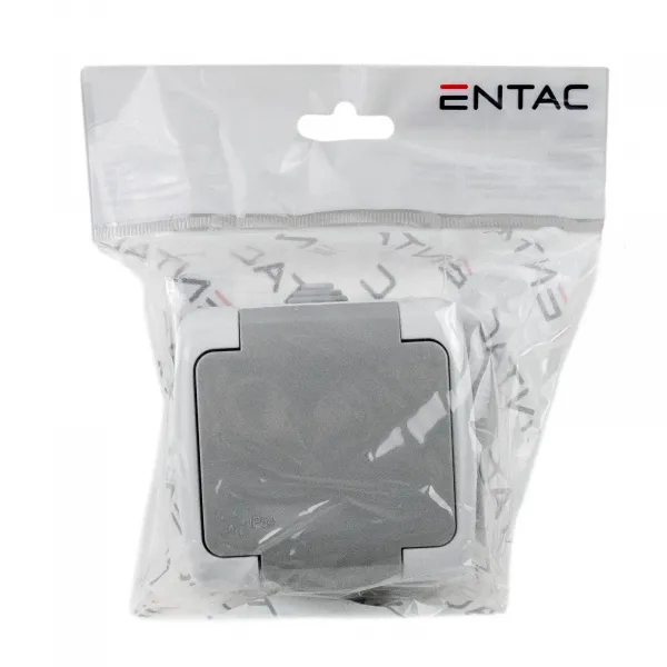 Stephan surface mounted wall socket earthed IP54