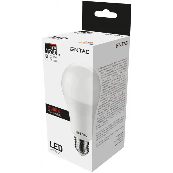 LED Globe E27 18W WW