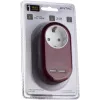 Power Adapter 1 Grounded Socket and 2 USB (total 2.1A) Burgundy