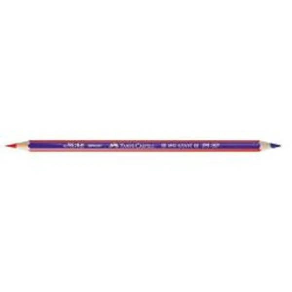 Colouring pencils Faber-Castell 116000 Blue Red (12 Units)