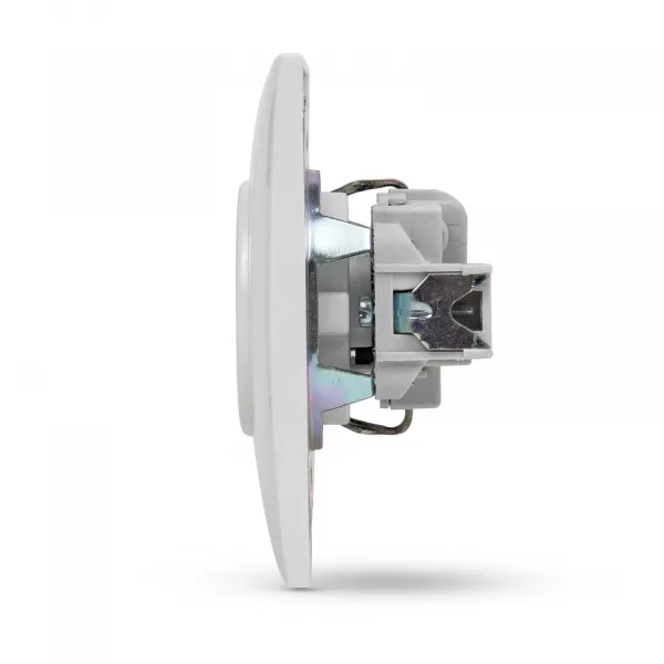 Arnold Recessed wall socket earthed White