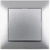101 Arnold Recessed wall switch single-pole Silver