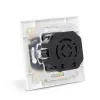 Arnold Recessed wall switch dimmer max.200W White