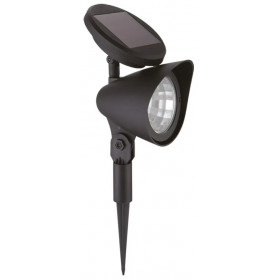 Garden Solar Lamp Reflector 32cm Plastic 3 LED 12/showbox