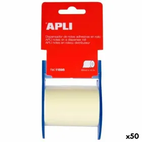 Sticky Notes Apli Yellow 60 mm 10 m (50 Units)