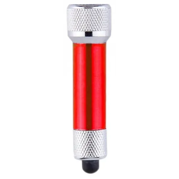 Entac Flashlight 5LED Keychain Red