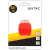 Entac Bike Light 1 Pcs Plastic Red