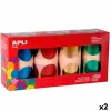 Lipdukai Apli Gomets Spalvotas Apskritas 4 Dalys (2 vnt.)